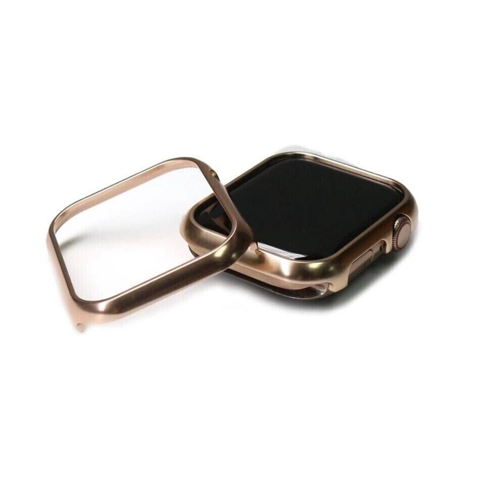 Los Angeles Boutique Aluminum Alloy Bumper Case Apple Watch 44mm NEW Metal Gold
